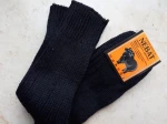 Skarpety rozgrzewające wełniane  (99%) THERMAL - rozm.  35-38 czarne  - prod. Nebat 